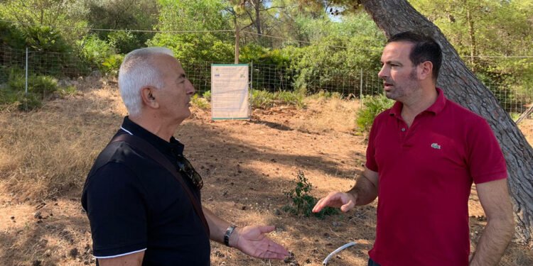 Punta Giglio, sopralluogo Adriano Grossi