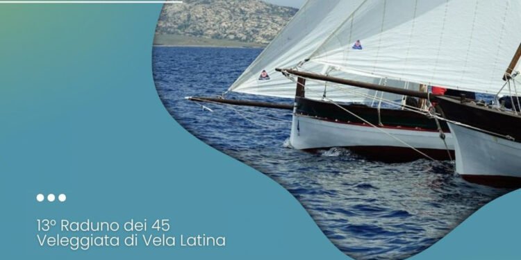 Raduno dei 45, vela latina a Stintino