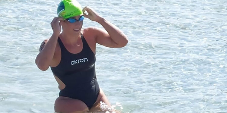 Sa.Spo: Francesca Secci al termine della prova a San Teodoro