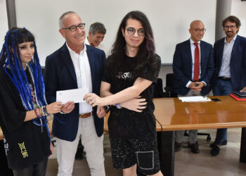 Sassari, Zone 30: gli studenti del Figari con il Sindaco Campus