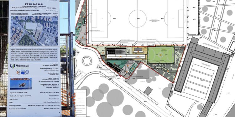 Completamento degli impianti sportivi nell’area del’Ex Fondazione Brigata Sassari