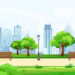 Città verde parco. ? Depositphotos