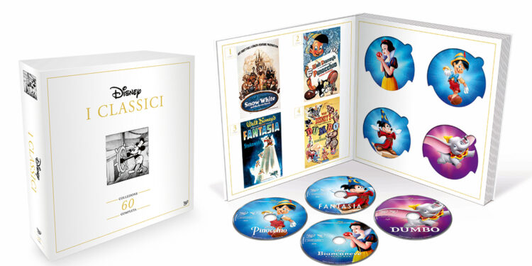 Il cofanetto speciale con "I Classici Disney" di Eagle Pictures