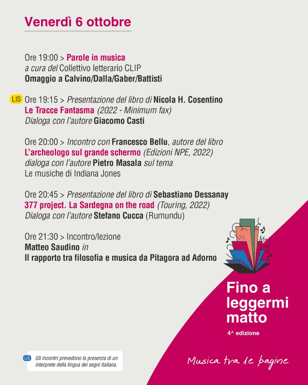 Fino a leggermi matto 2023