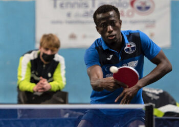 Ganiyu Ashimiyu della Tennistavolo Sassari
