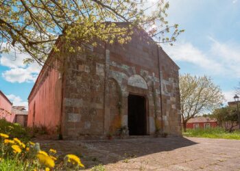 Gesico, chiesa romanica Santa Maria d'Itria. ? Lorenzo Naitza