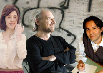 Irene Vallejo, Daniel Mordzinski e Rodrigo Elgueta