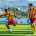 Joel Baraye e Federico Sanna dell'Alghero Calcio