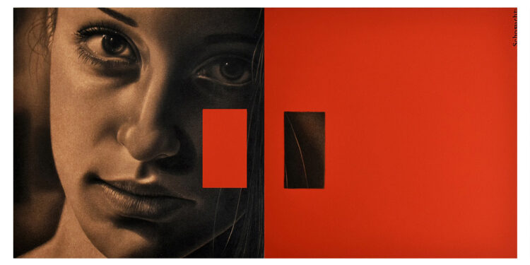 Marco Corridoni "Sehnsucht" (olio su tela 70x50, 2023)