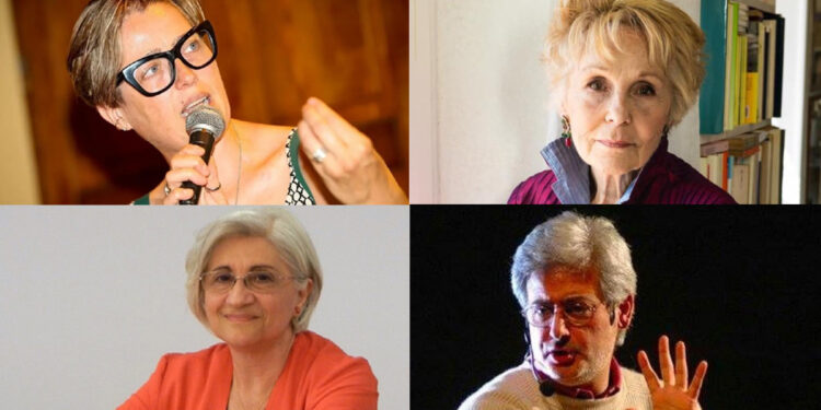Festival Lussu: Vera Gheno, Patrizia Carrano. Adriana Valerio e Bruno Arpaia