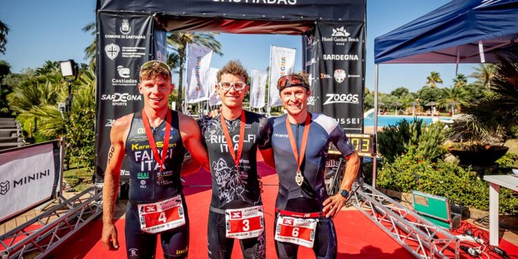 XTERRA Sardegna 2023 podio. ? Carel du Plessis