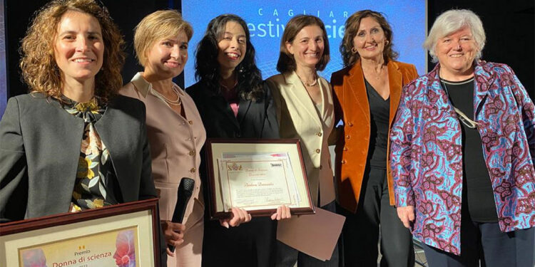 Ad Ambra Demontis il Premio Donna di Scienza Giovani 2023