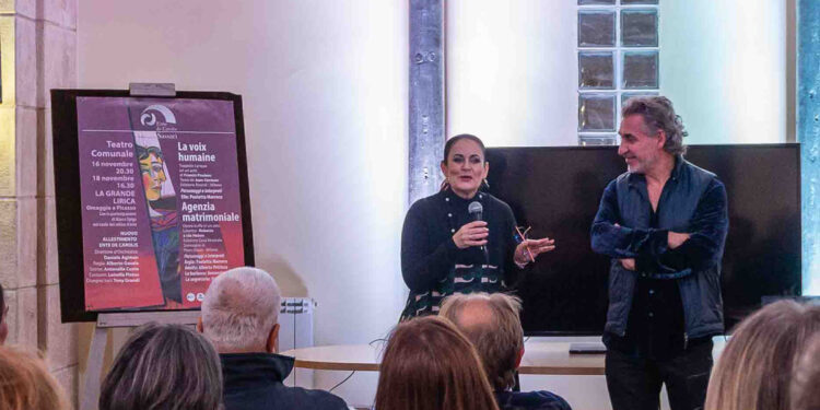 Alberto Gazale e Paoletta Morrocu, presentazione della nuova produzione lirica dell'Ente De Carolis