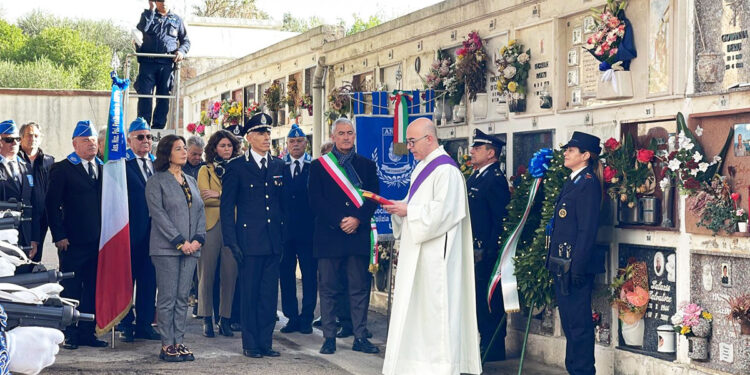 Alghero, commemorazione degli agenti di custodia morti nel 1945