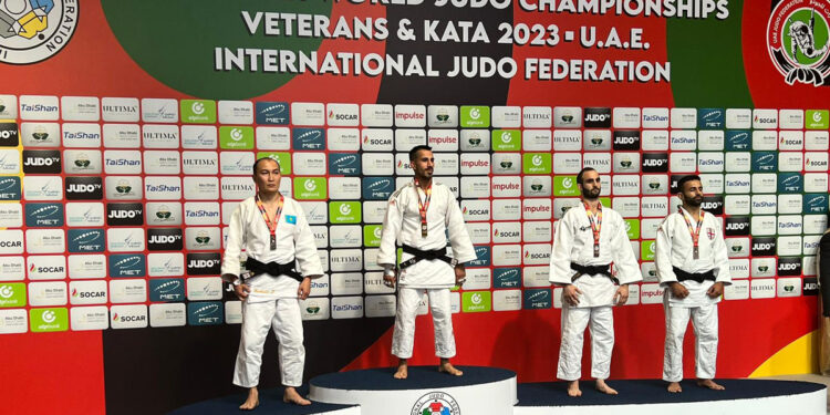 Federico Deiana e Raimondo Degortes al Mondiale Master Judo di Abu Dhabi