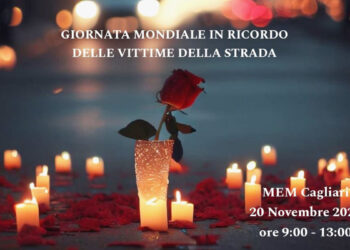 Giornata Mondiale in ricordo delle vittime della strada a Cagliari