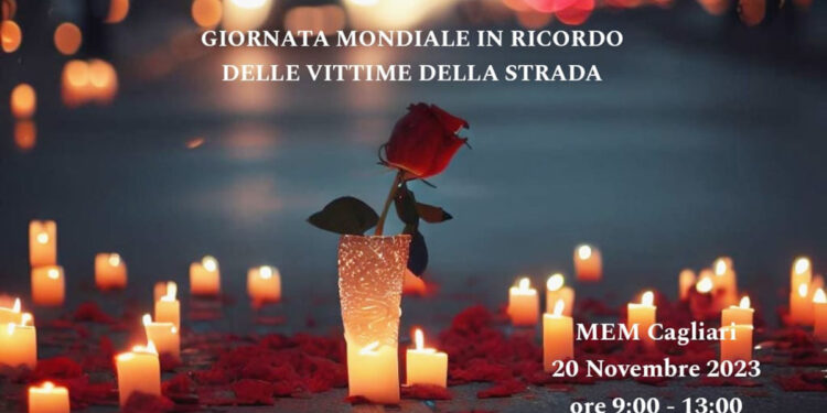 Giornata Mondiale in ricordo delle vittime della strada a Cagliari