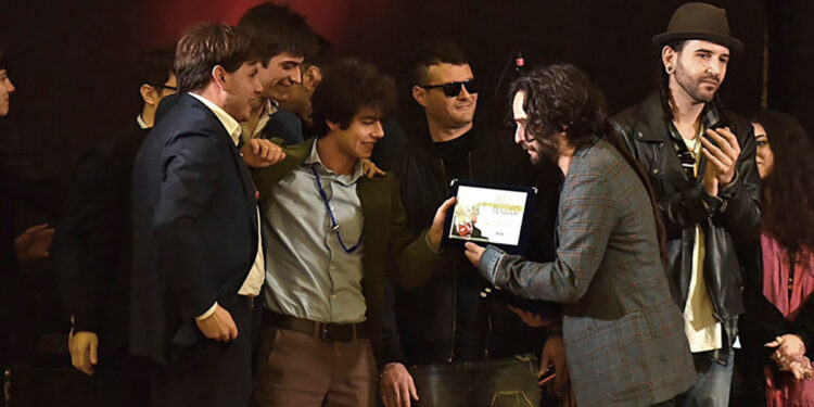 JazzAlguer Mediterrani, la premiazione di Nilo. ? Luca Pretti