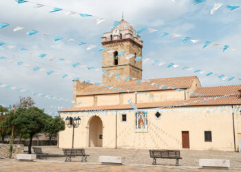 La Chiesa Santa Maria a Siurgus Donigala. 📷 Lorenzo Naitza