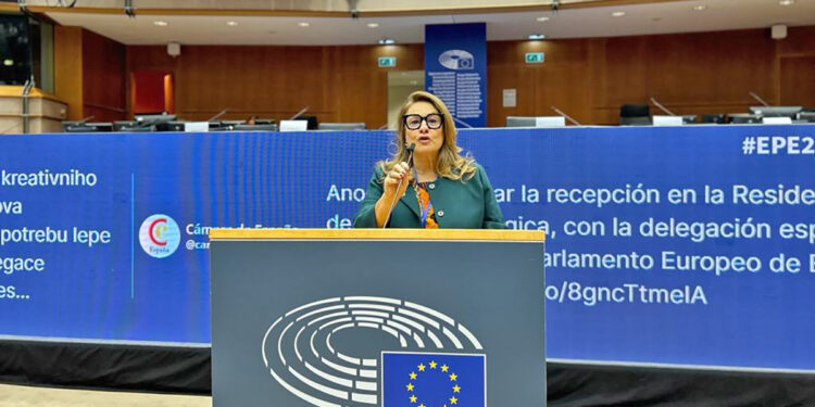 Maria Amelia Lai al Parlamento Europeo