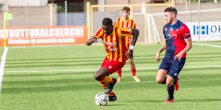 Seck Baba dell'Alghero Calcio