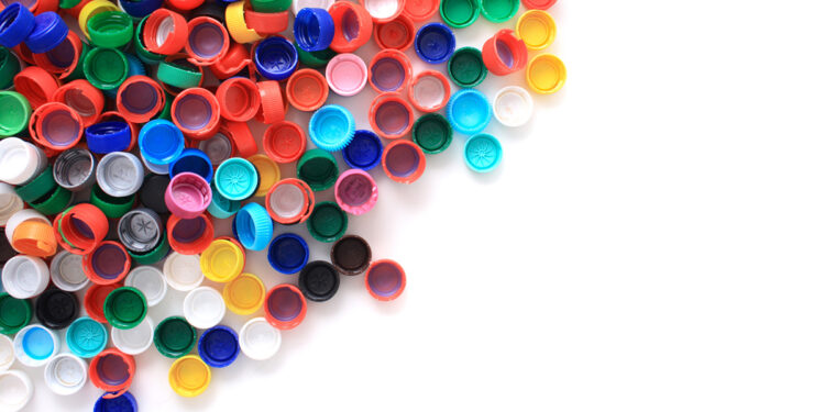 Tappi plastica. ? Depositphotos