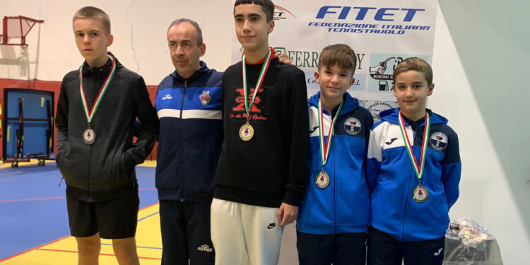 Tennistavolo Sassari trionfa al Torneo giovanile regionale di Nulvi