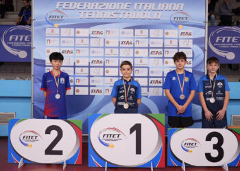 Torneo nazionale giovanile di Terni: Federico Casula ed Edoardo Eremita di Tennistavolo Sassari al 1° e 3° posto nella categoria Under 13 di fascia B. ? Fitet