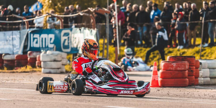 Uno scatto dell'edizione 2022 della Coppa Sardegna di kart