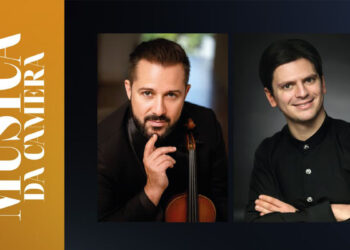 Il duo formato da Davide Alogna (violino) e Ivan Donchev (pianoforte)
