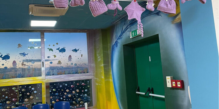 Reparto di pediatria dell’ospedale San Martino di Oristano