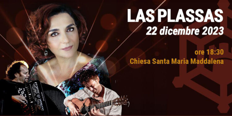 Spettacolo “Dalla terra al cielo. Un canto per Natale”, con Franca Masu alla voce, Fausto Beccalossi all’accordeon e Luca Falomi alla chitarra