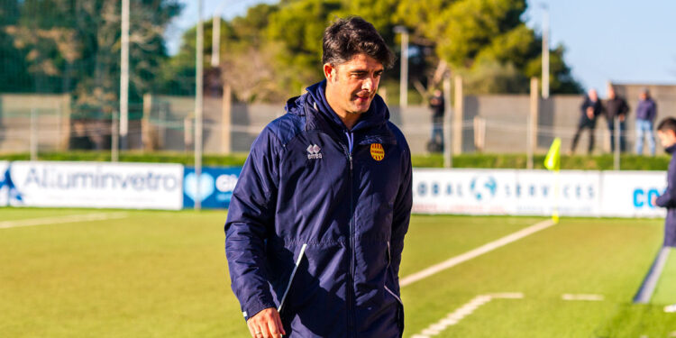 Gian Marco Giandon dell'Alghero Calcio