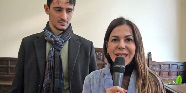 Giancarlo Sanna e Maria Dolores Picciau alla MEM