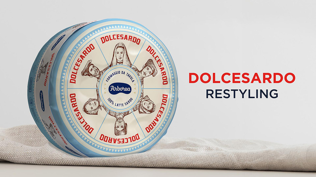 Il nuovo packaging del Dolcesardo. ? design.museaward.com
