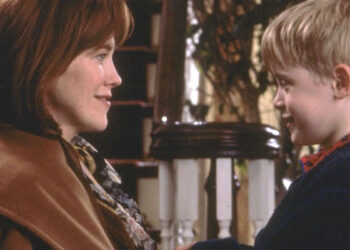 Kevin e la sua mamma Kate McCallister, “Mamma, ho perso l’aereo” (1990)