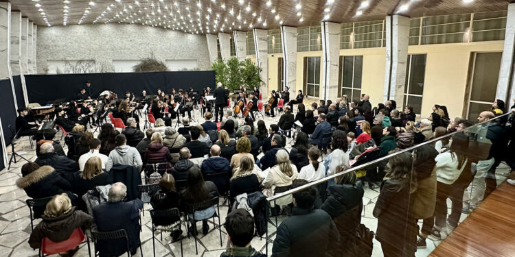 L'Orchestra giovanile del Conservatorio “Luigi Canepa” di Sassari al Padiglione Tavolara