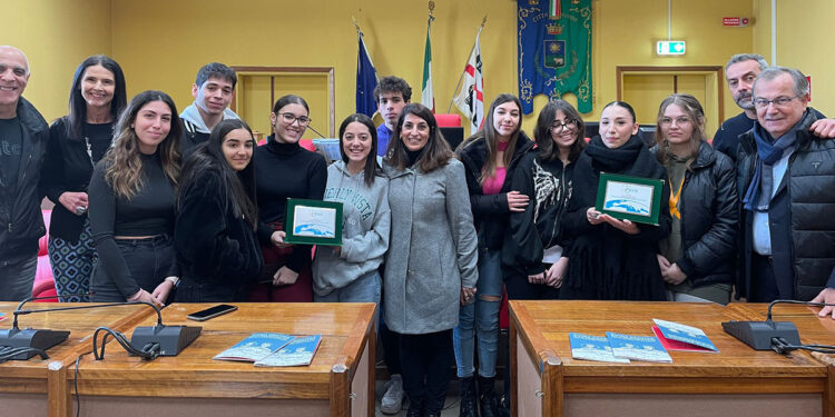 La premiazione dell'Econtest a Nuoro