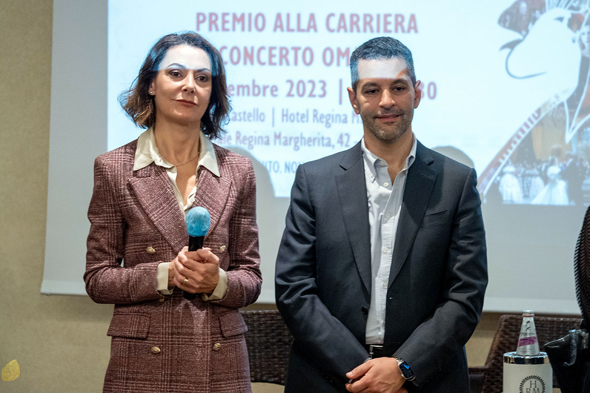 Laura Nobile e Alessandro Trappetti della Sartoria Tirelli Trappetti. ? Paolo Vacca