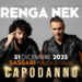 Nek & Renga star del Capodanno di Sassari