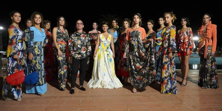 Roberto Stella durante un evento di moda