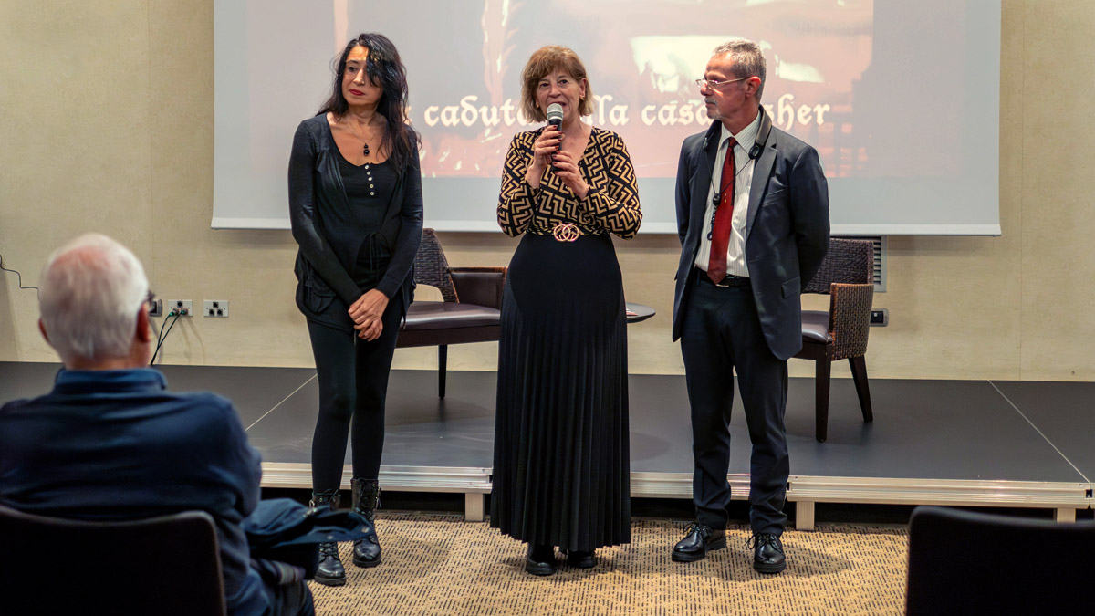 Silvia Belfiore, Patrizia Masala, Andrea Morelli. 📷 Paolo Vacca