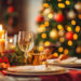 Tavola apparecchiata Natale. ? Depositphotos