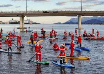 Babbo Natale vien dal mare ad Olbia