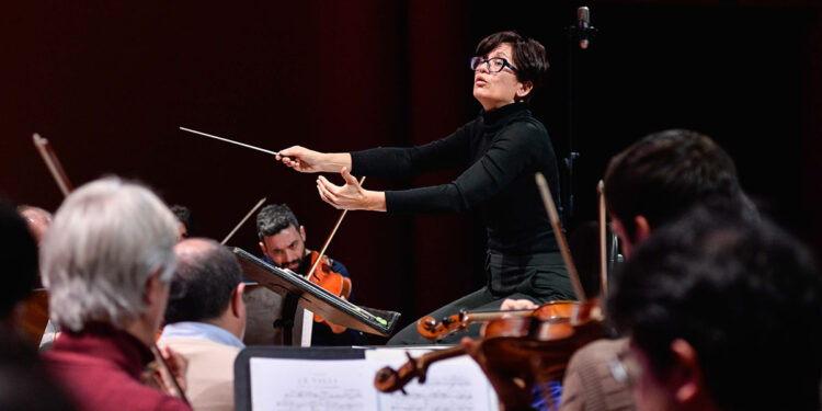 Prove concerto Capodanno, direttore Francesca Tosi