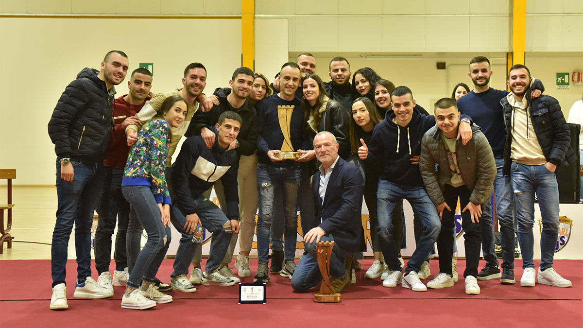 Betis’ Carsos, squadra vincitrice della Coppa Uniss di calcio a 11