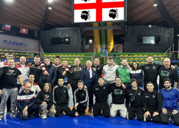 Tecnici e atleti sardi al Campionato Italiano Assoluto di Lotta Stile Libero Maschile