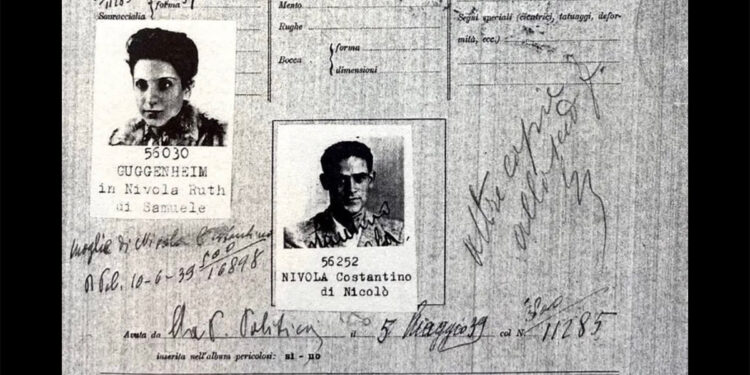 In fuga dal Nazifascismo. Costantino Nivola - Ruth Guggenheim