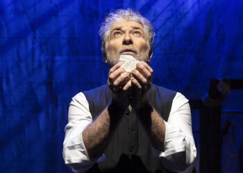 Gioele Dix in “La corsa dietro il vento / Dino Buzzati o l'incanto del mondo”. ? Laila Pozzo