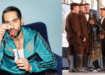 Mahmood (?Attilio Cusani) e I Tenores di Bitti